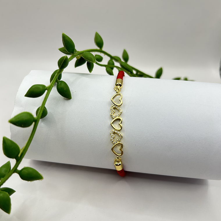 Pulsera Corazones Eternos 2