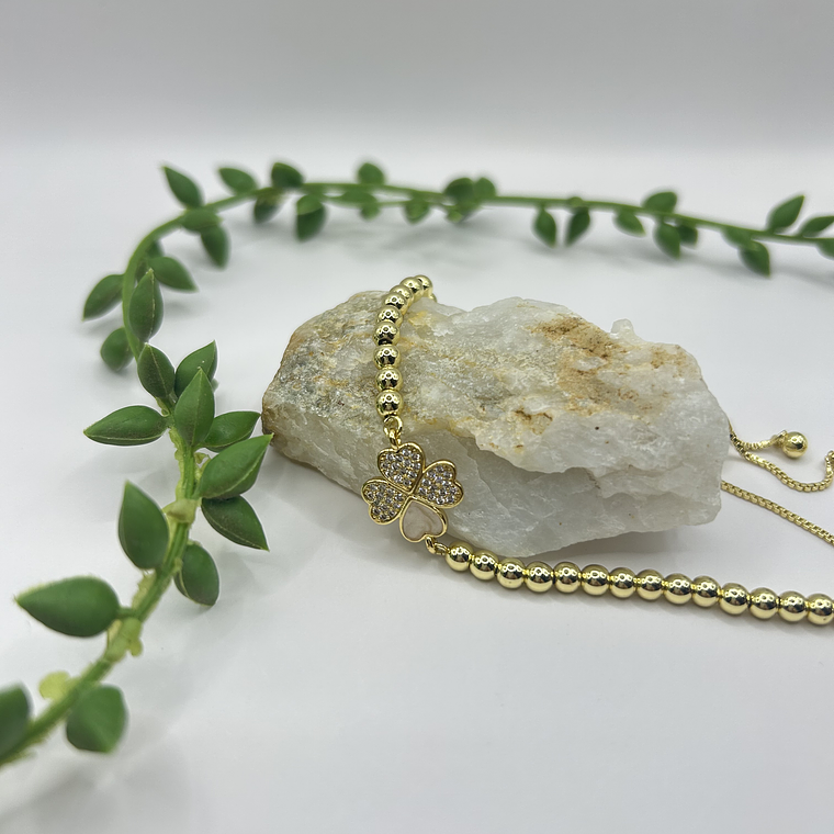 Pulsera Trébol de luz  2