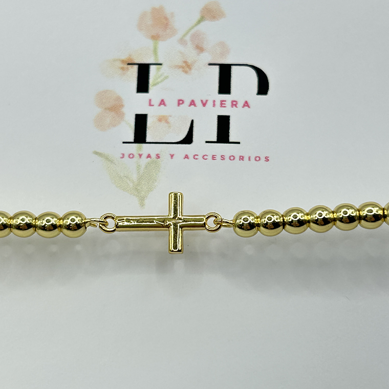 Pulsera Cruz Serena 4