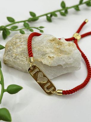 Pulsera Lazo de amor 