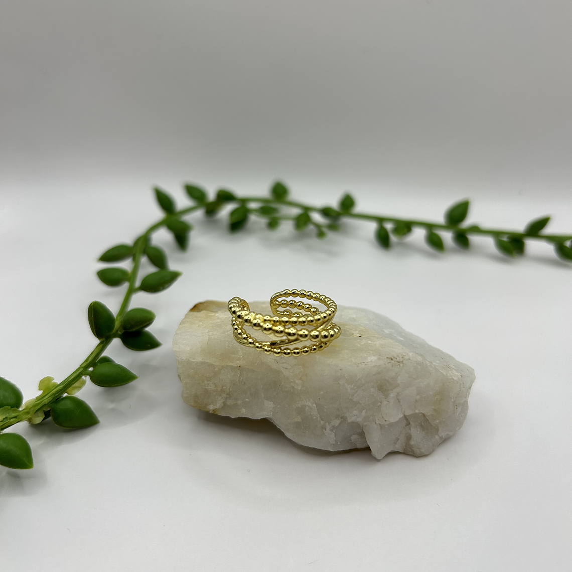 Anillo Trío Dorado  1