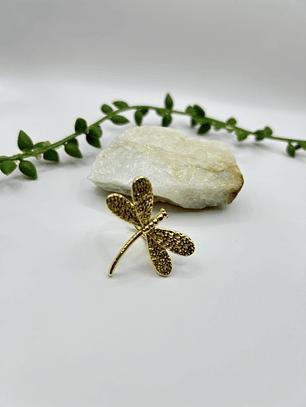 Anillo Libélula Dorada 