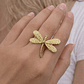 Anillo Libélula Dorada  - Miniatura 4