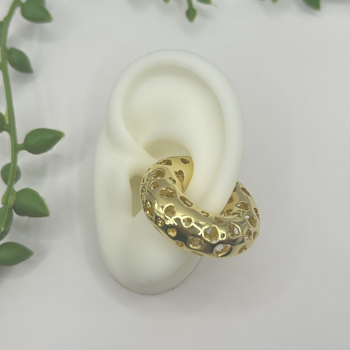 Earcuff Aura Dorada 1