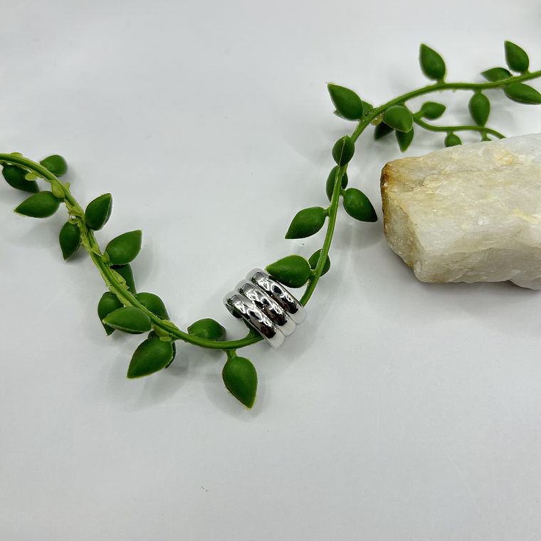 Earcuff Éter Plateado  3