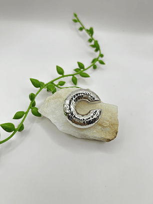 Earcuff Órbita Plateada 