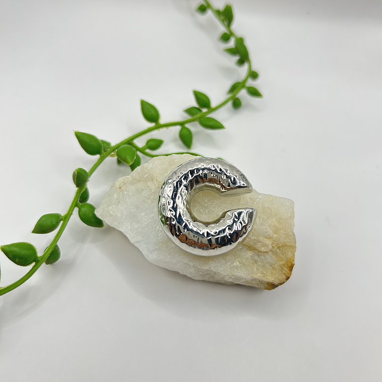Earcuff Órbita Plateada  2