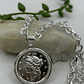 Collar Medallón Atenea Plateado - Miniatura 2