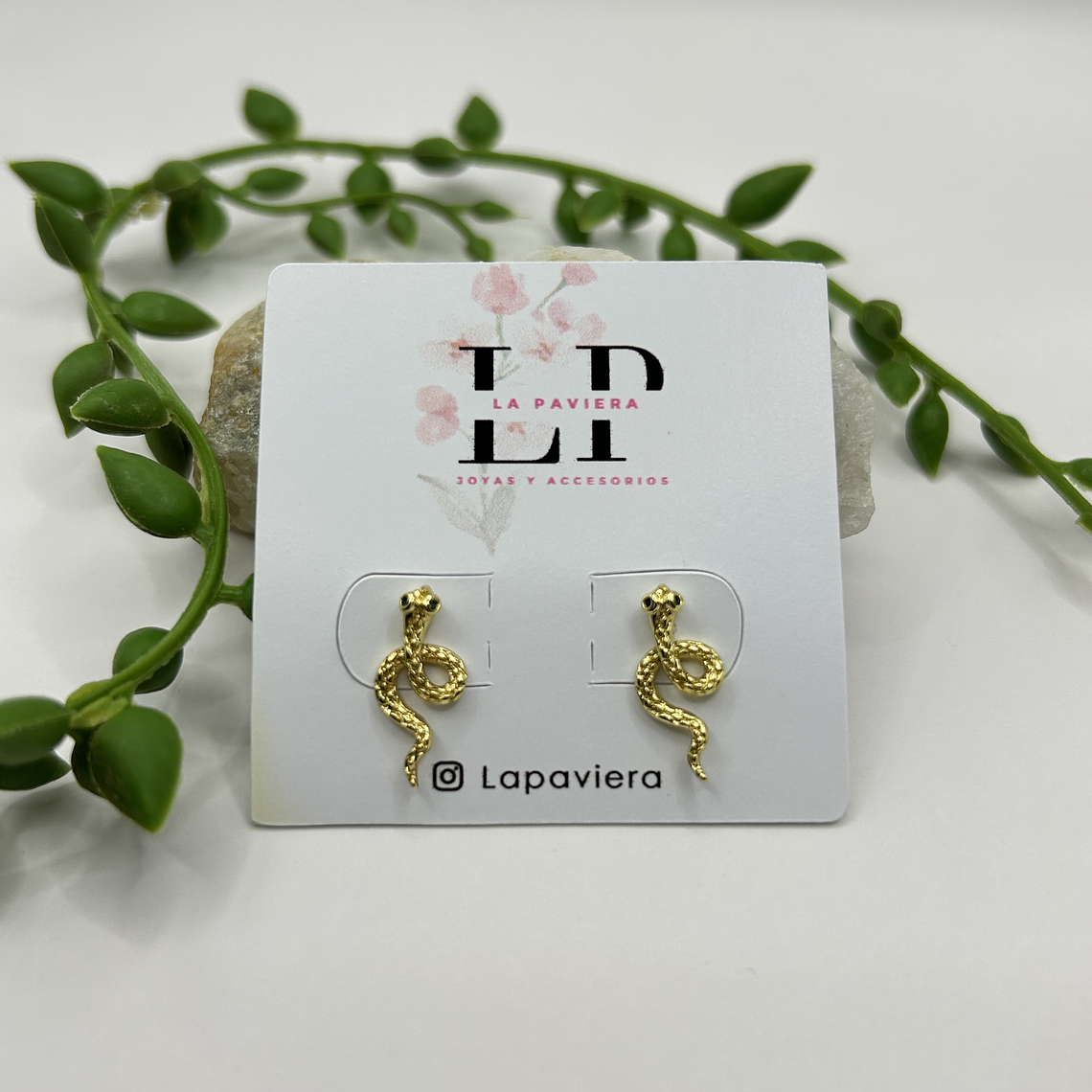 Aro Mini Serpiente Circon  3