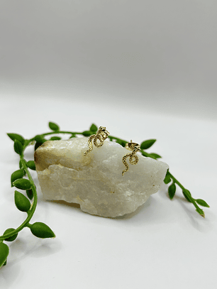 Aro Mini Serpiente Circon 