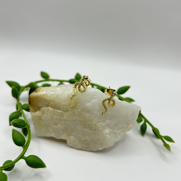 Aro Mini Serpiente Circon  2