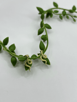 Aro Mini Serpiente Circon 