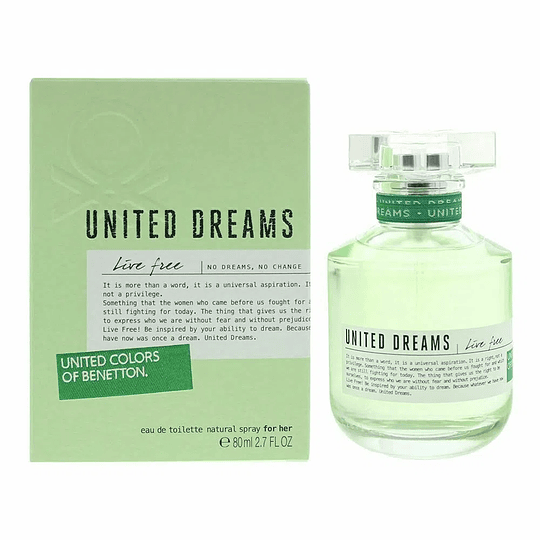 Benetton United Dreams Live Free 80 ml