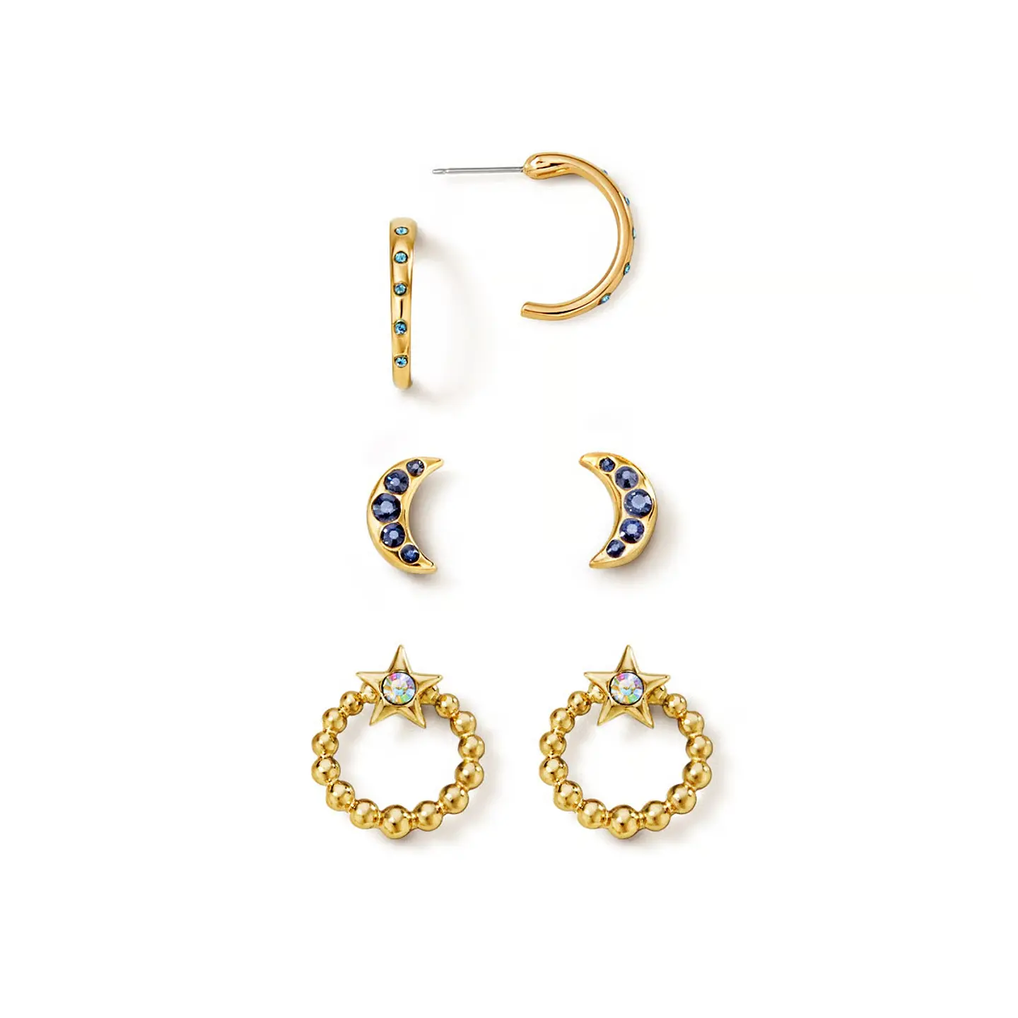 Estuche de Aretes x3 Moon Shadow 1