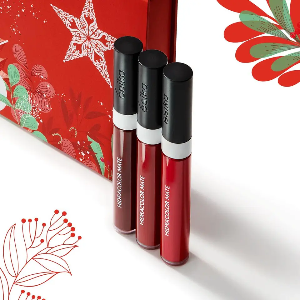Set Labiales Hidracolor Mate Full Color x3  2