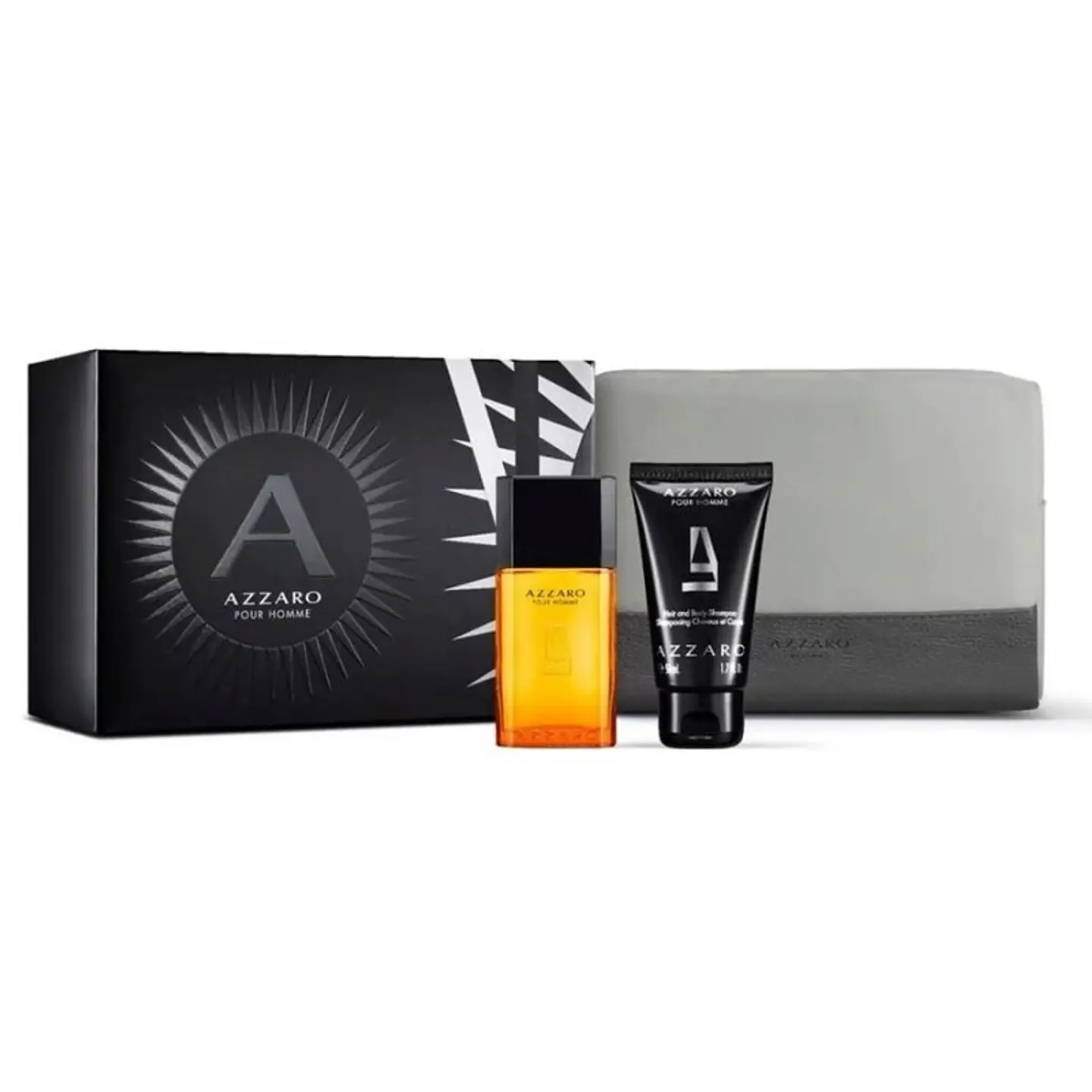 Azzaro Pour Homme 30 ml + Shampoo + Bag 1