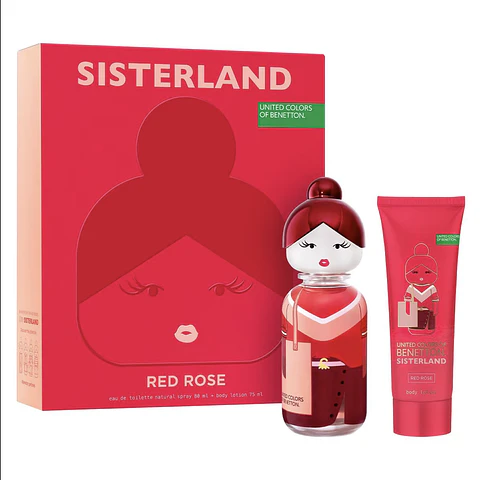 Sisterland Red Rose 80 ml + Body Lotion 75 ml