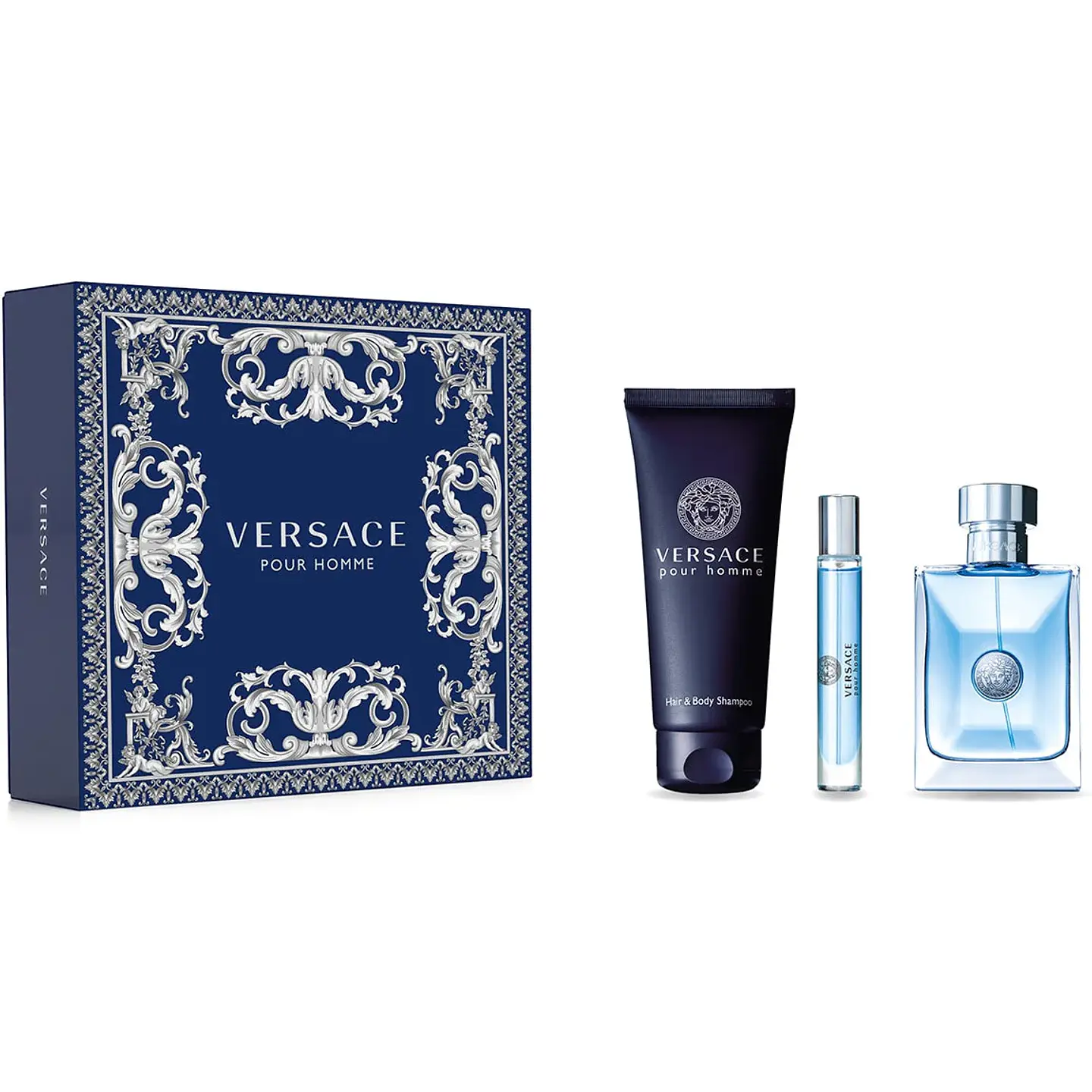 Versace Pour Homme 100 ml + 10 ml + Body Shampoo 150 ml  1