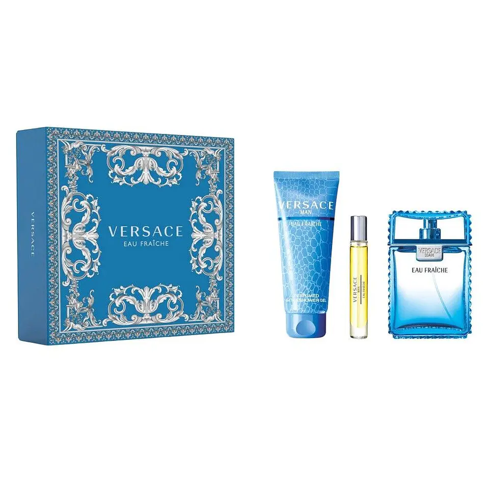 Versace Man Eau Fraiche 100 ml + 10 ml + Shower Gel 1