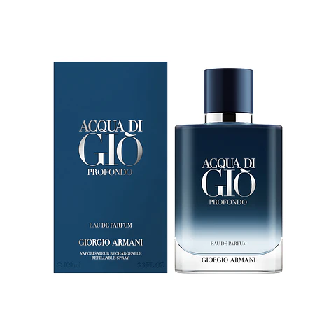 Acqua di Giò Profondo 100 Ml EDP Refillable
