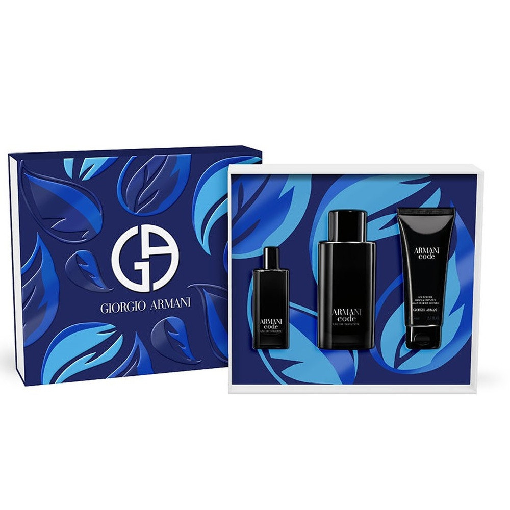 Armani Code 125 ml EDT + 15 ml + SG 75 ml