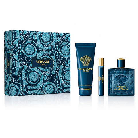 Eros 100 ml EDT + 10 ml + Shower Gel 150 ml