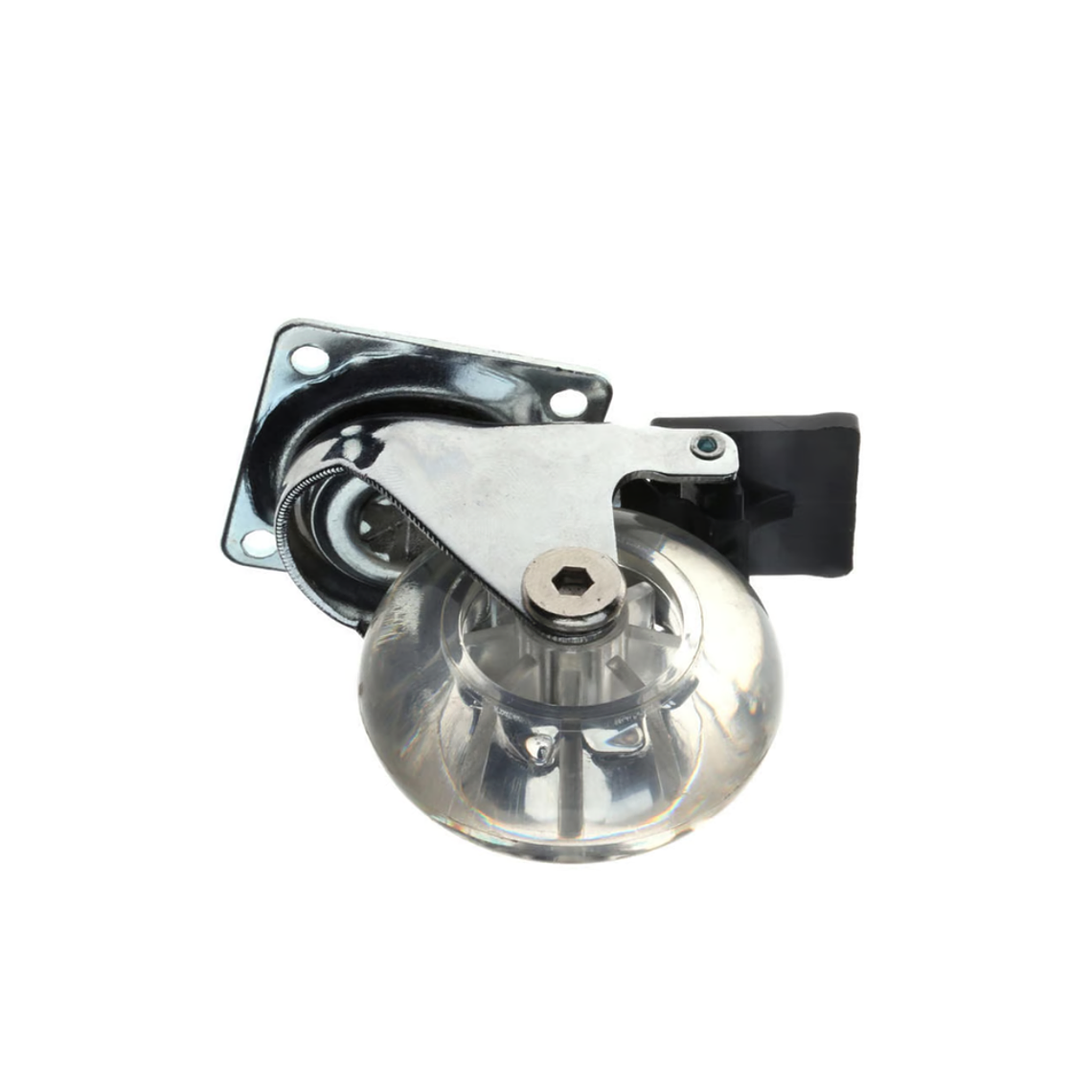 Rueda acrílica 50mm CON FRENO 1