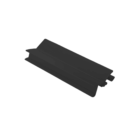 Conector flexible zócalo negro 15 cms (PACK 5)