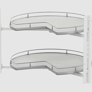 Accesorio tipo riñon extraible blanco