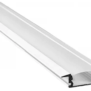 Perfil embutido de luces led de 3 mts. 