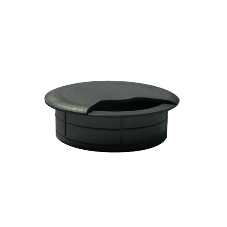 Pasacable redondo escritorio (Cromado - Blanco - Negro) 3