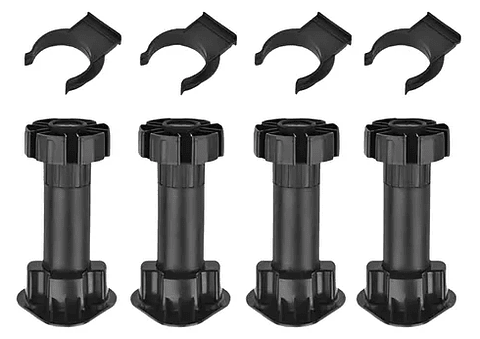 Pata Plástica zócalo 10 - 15cms (PACK4)