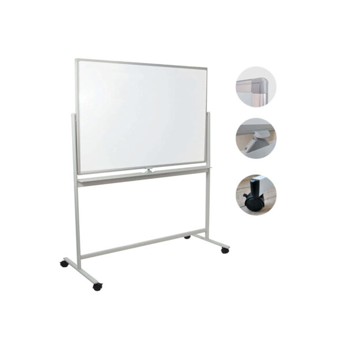 Pizarra Classic Móvil Magnetica doble cara 90×180 cm 1