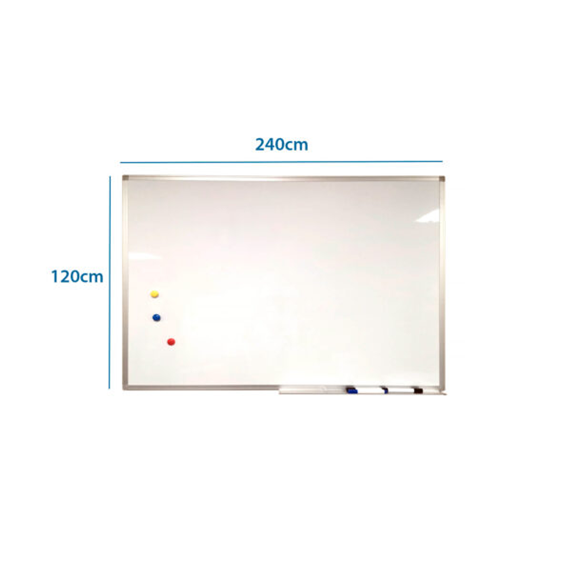 Pizarron School Pro 120x240cm de Pared 2