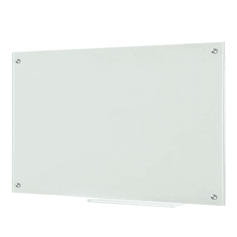 Pizarra Glass Pro 120x180cm Vidrio Templado Blanco