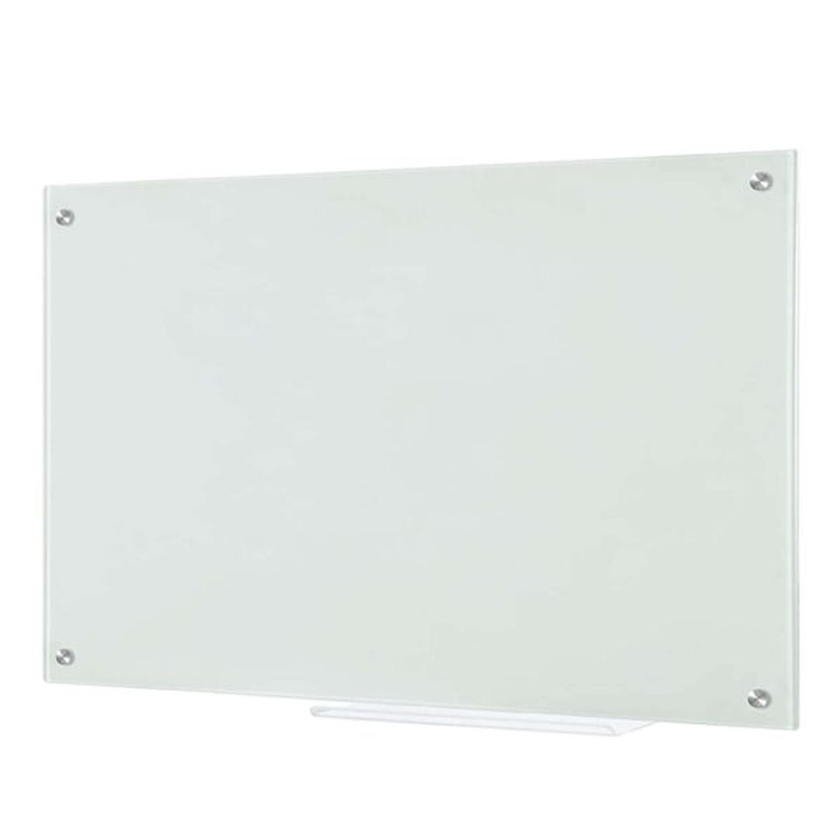 Pizarra Glass Pro 100x150cm Vidrio Templado Blanco de 100x150cm 6mm 1