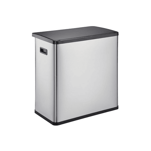 Basurero 60L Inteligente Con Sensor Acero Inoxidable