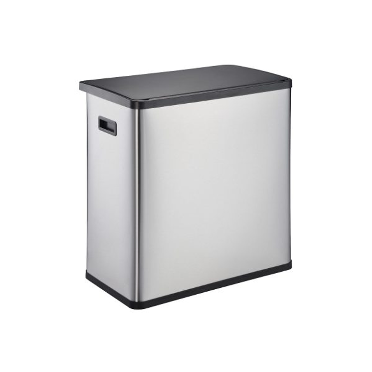 Basurero 60L Inteligente Con Sensor Acero Inoxidable 1