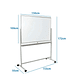 Pizarra Classic Móvil Doble Cara 100x150cm - Miniatura 2