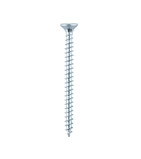 Tornillo aglomerado zincado 4.0 x 50 (Caja 100un)