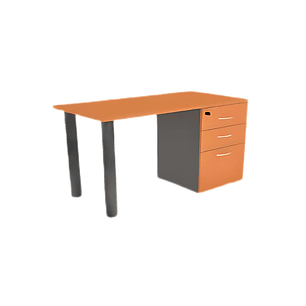 Escritorio Recto con Cajonera