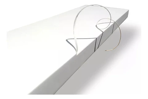 Tapacanto Blanco Rollo 200metros 0.4x22mm