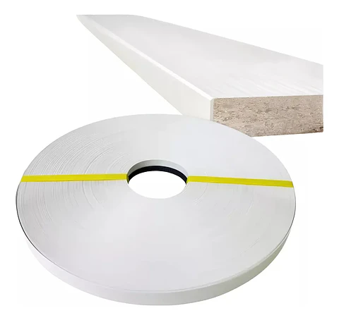 Tapacanto Blanco Rollo 200metros 0.4x22mm