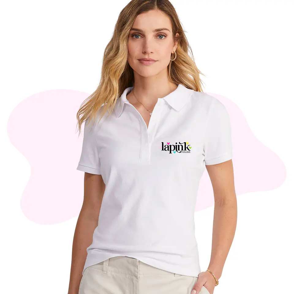 Polera Pique Dama Logotipo 1