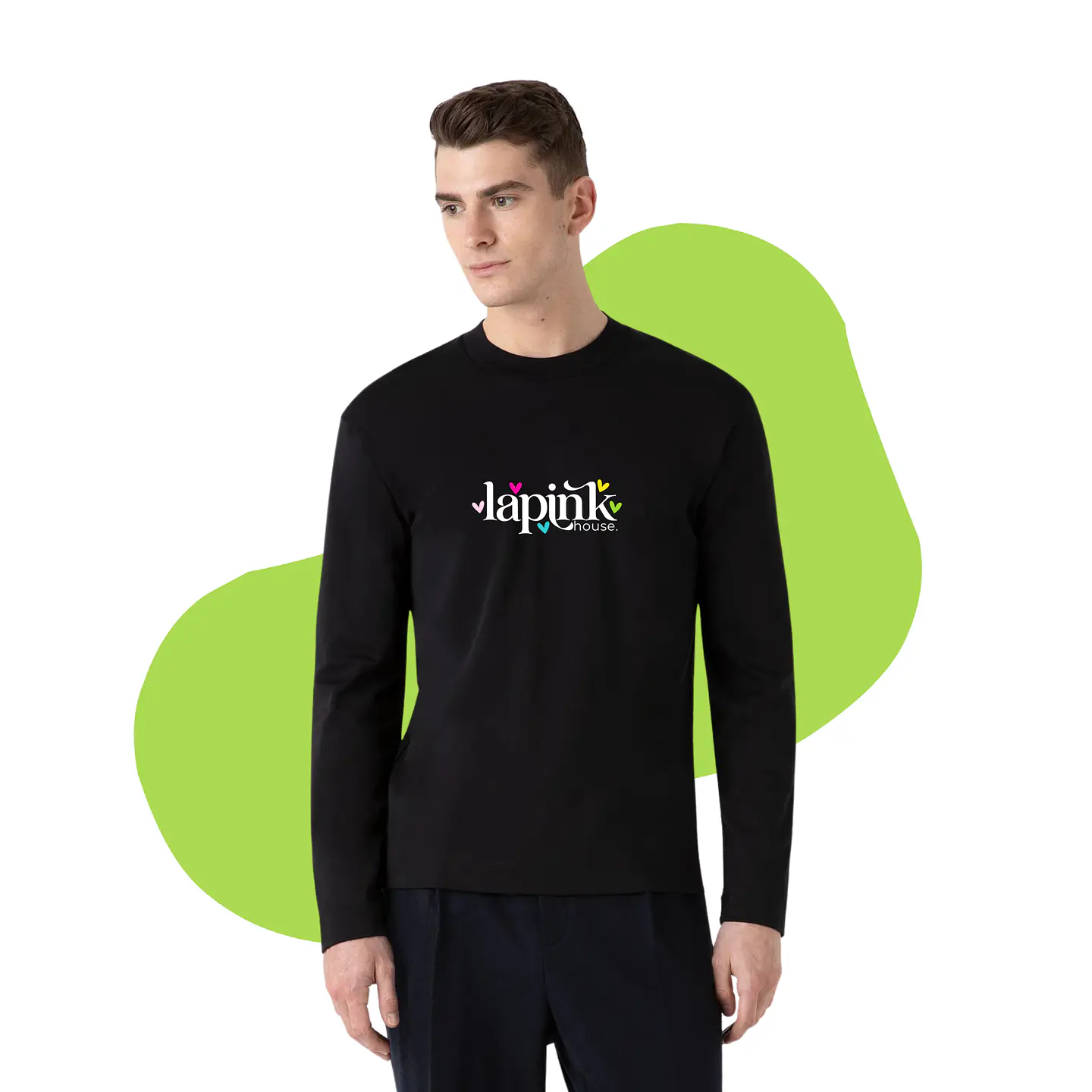 Polera Manga Larga Unisex Hombre Niño Personalizada Logotipo 1