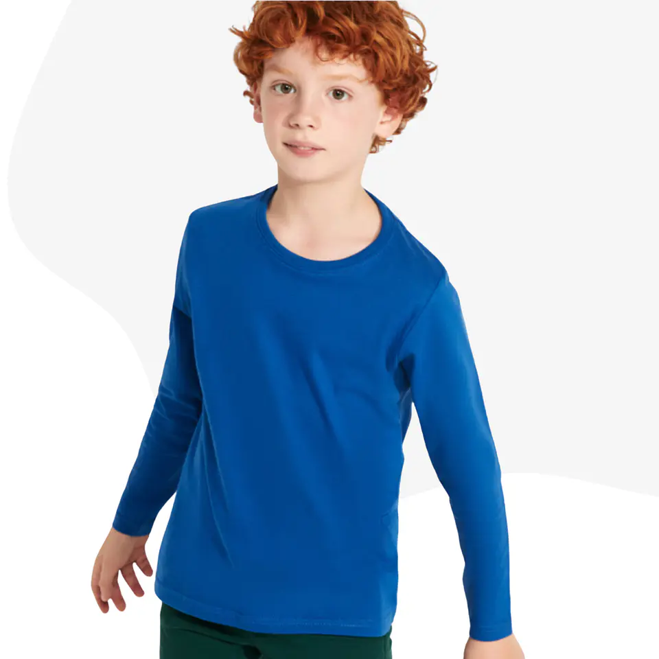 Polera Manga Larga Unisex Hombre Niño Personalizada Logotipo 2