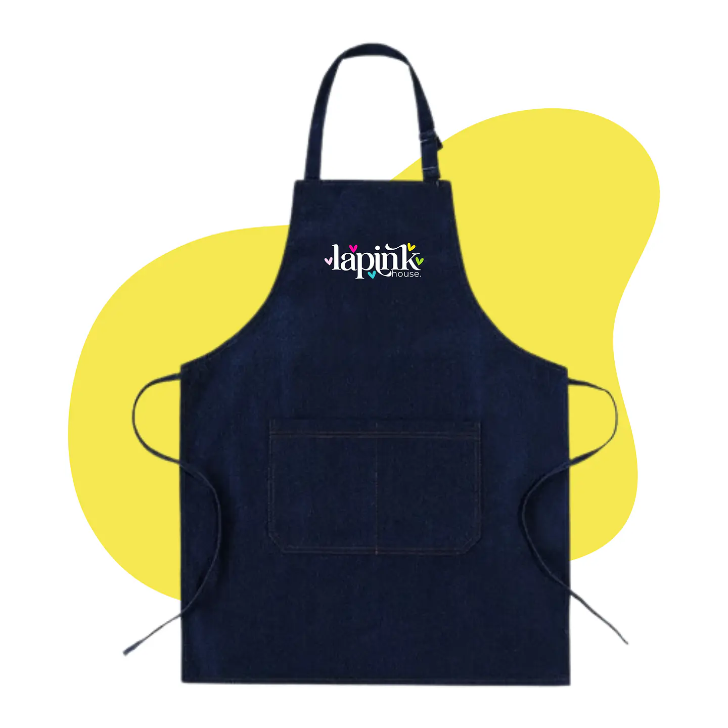 Pechera Mezclilla Personalizada Logotipo  1