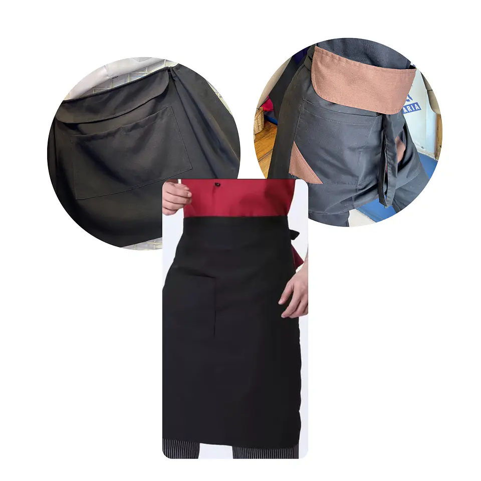 Pechera Mandil Garzon Personalizada Logotipo 2