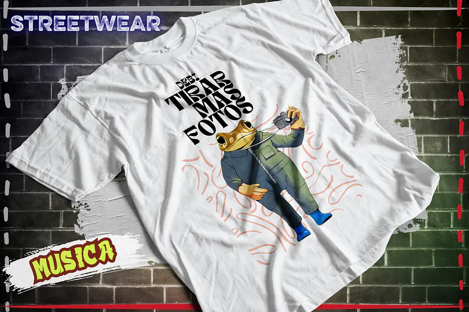 Polera Algodon Bad Bunny DTMF 4