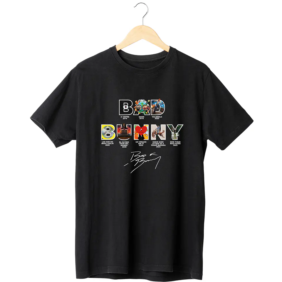 Polera Algodon Bad Bunny  1